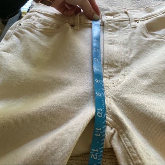 Everlane Cream White Ecru The Original Cheeky Jeans - Picture 13 of 16